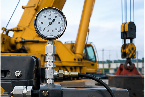 Crane Diagnostics hydraulic test fittings