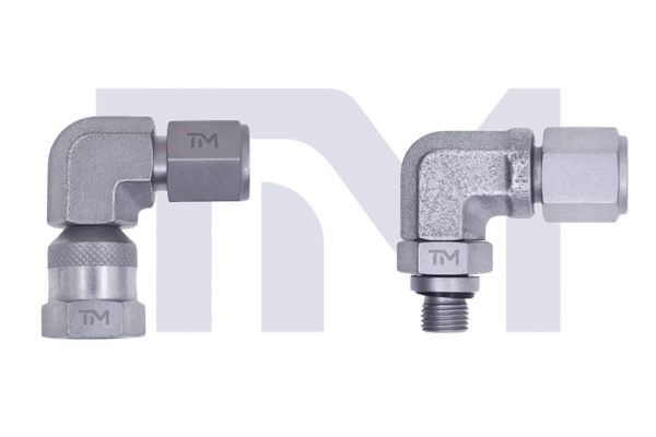 45° & 90° Pressure Gauge Connectors