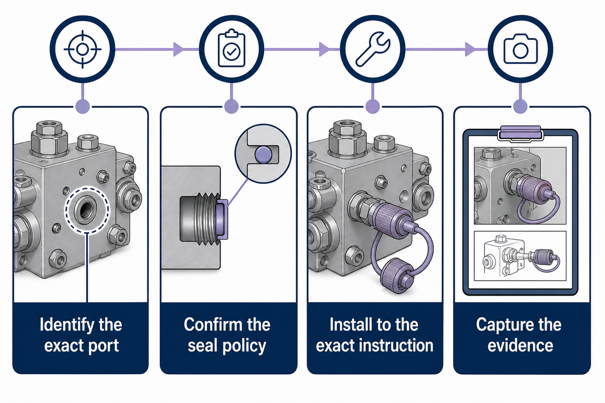 Install a Stud Test Point at the Documented Port Boundary