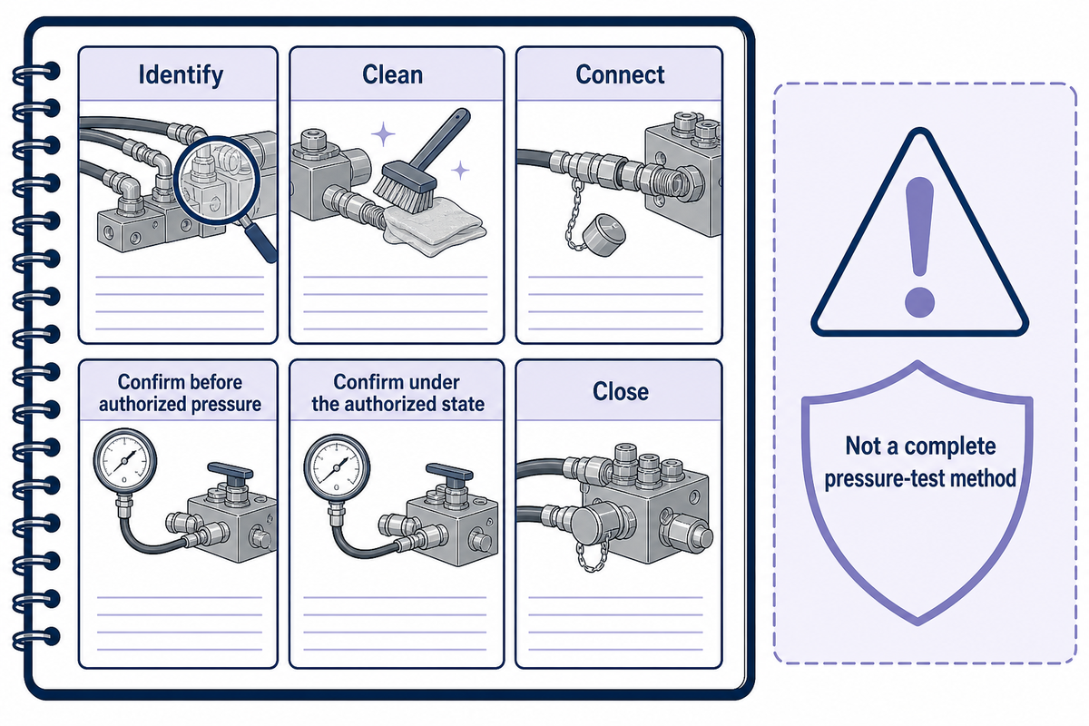 Commission With the Clean-Connect-Confirm Logbook
