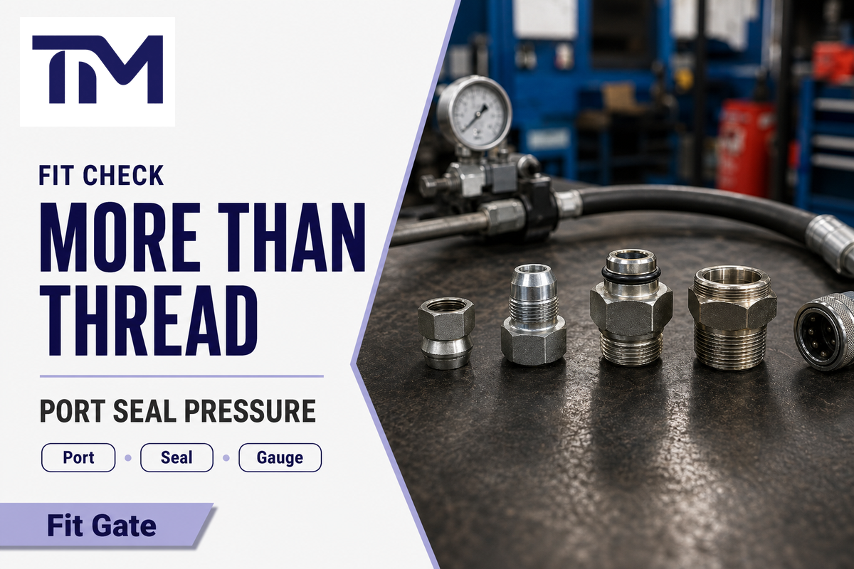 What a Hydraulic Test Connection Thread Must Prove — TIME
