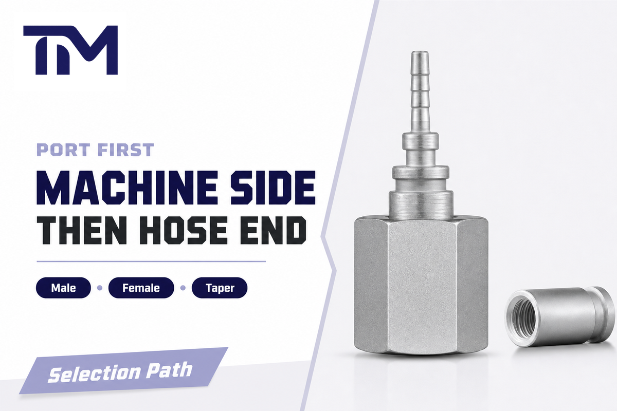 Start With the System Port, Not the Hose End — TIME