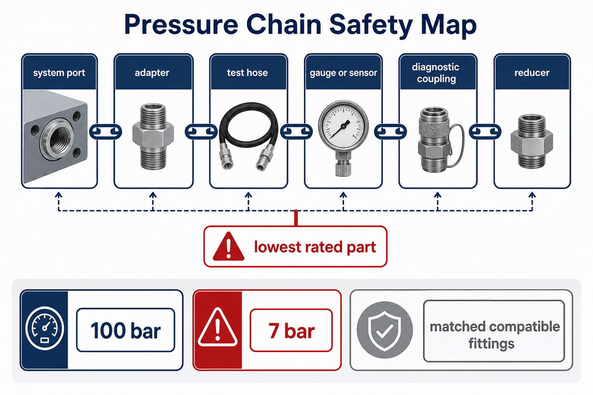 Pressure Chain Safety Map — TIME
