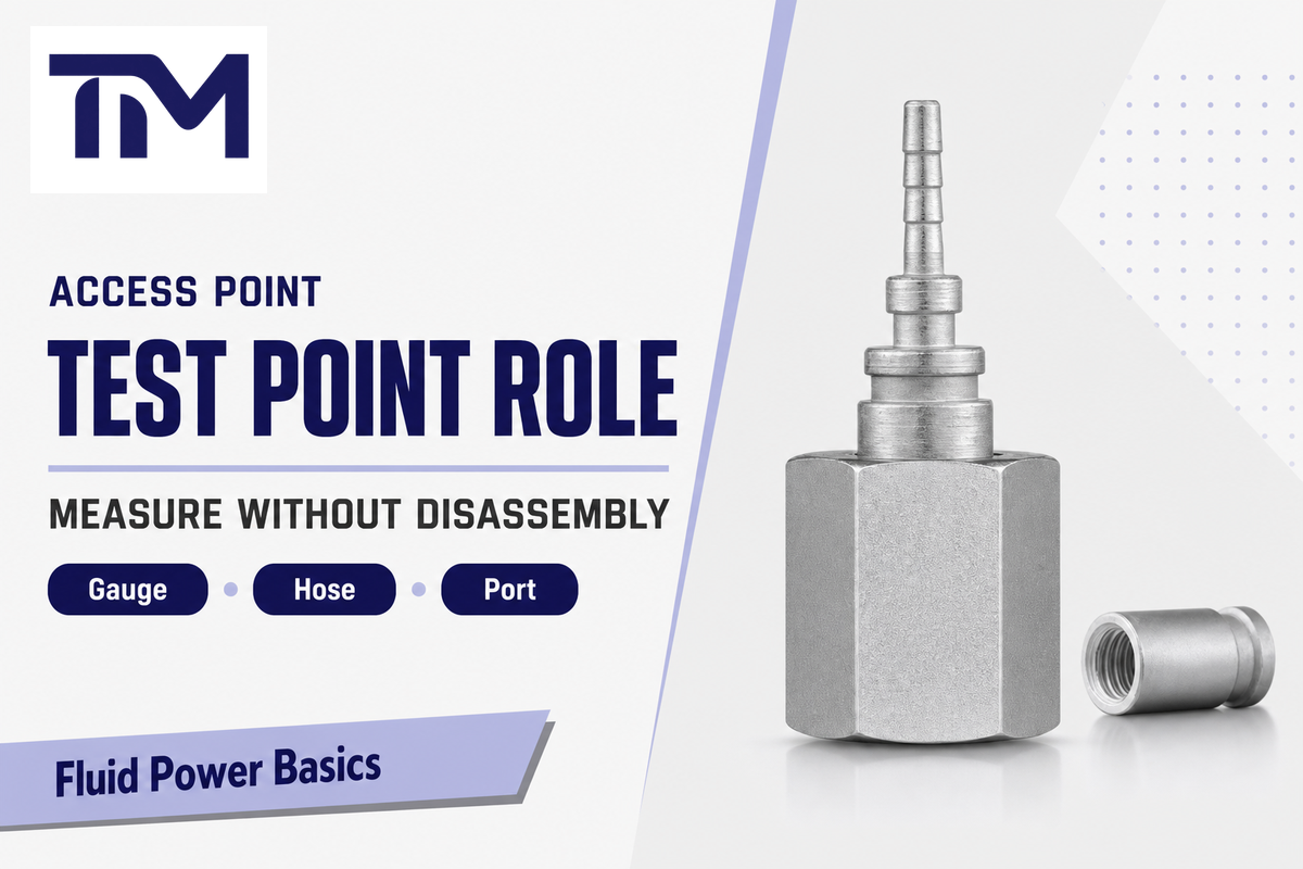 What a Hydraulic Test Point Does in a Fluid Power System — TIME