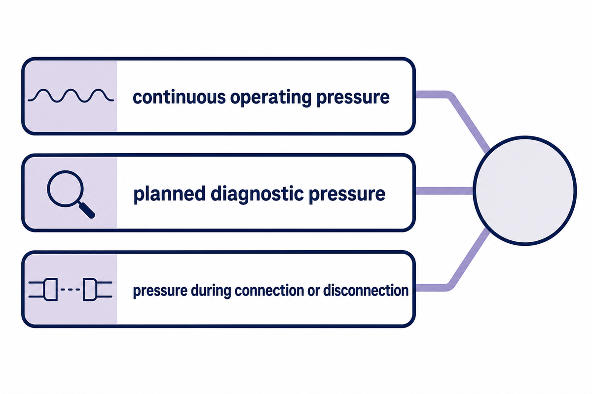 Separate Three Pressure States Before You Trust a Reading — TIME Hydraulic