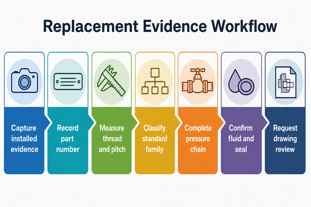 Cross-Reference Workflow for Replacement Orders — TIME