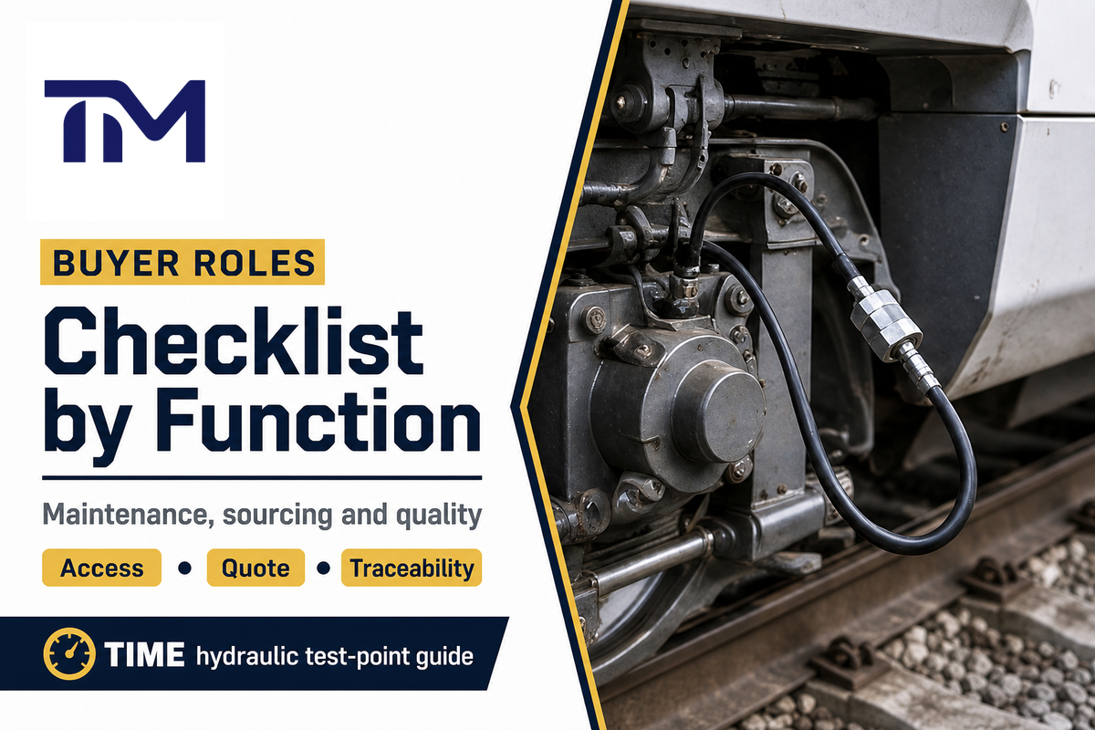 Checklist by Function visual for pressure gauge connector selection