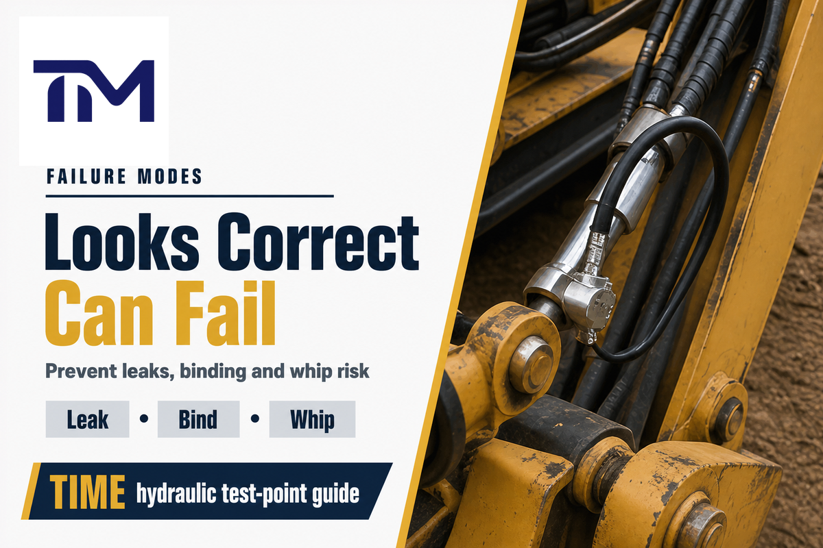 Looks Correct Can Fail visual for pressure gauge connector selection