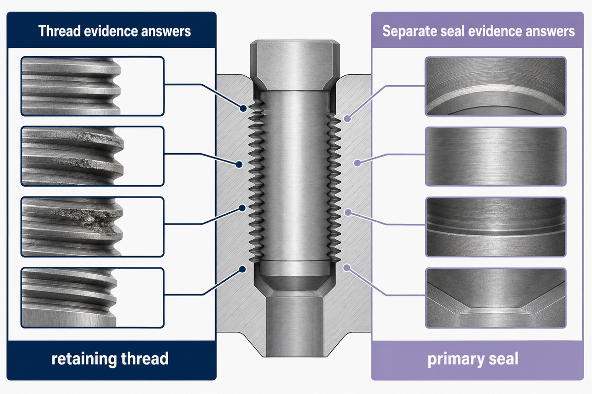 Thread Fit Is Not Seal Proof — TIME Hydraulic