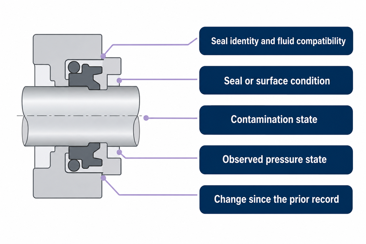 Inspect the Five Fields That Describe the Seal — TIME Hydraulic